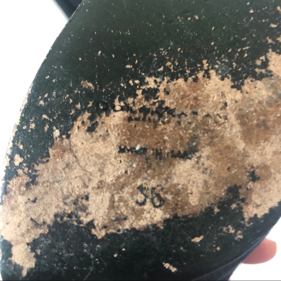 Donna Karan Collection Black Suede Platform Pumps - Picture 13 of 14